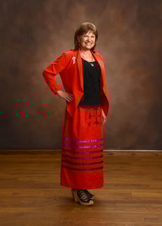 Gayle Thom ribbon skirt