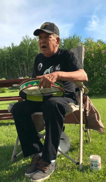 Native-elder-singing