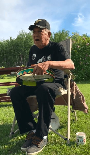 Native-elder-singing